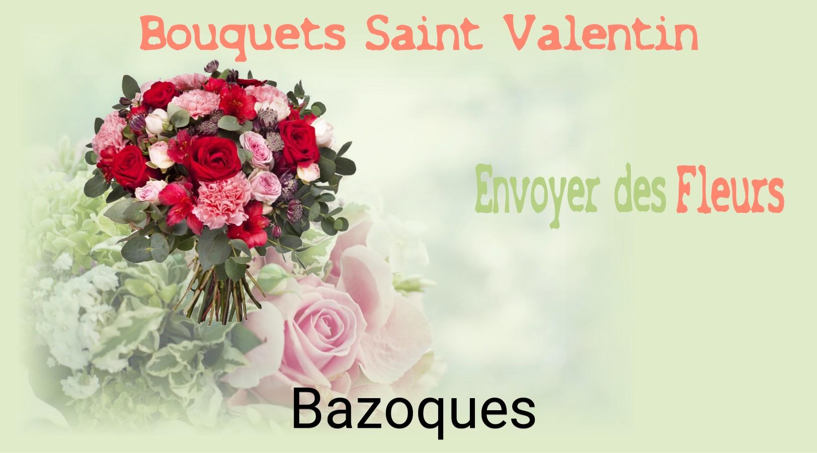 Roses de Saint-Valentin livrées à Bazoques